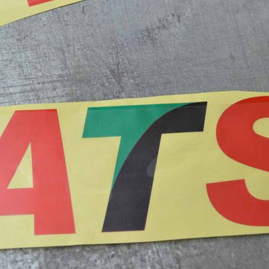 Branding Sticker-Company Logo Sticker-Vehicle Logo Stickcer-Company Logo on Vehicle Sticker-Vehicle Branding-Vehicle Advertising-Sign Art Advertising-RAK-5-Truck Sticker